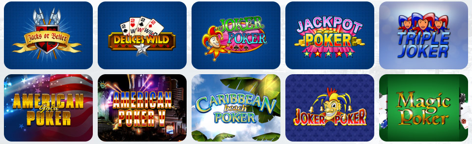 Video Poker OH MY SPINS CASINO