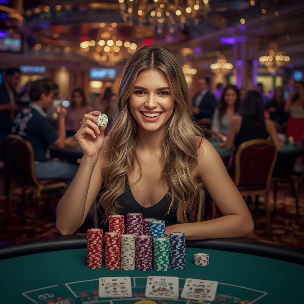 bonus dans les mains d'un homme au casino Oh My Spins Casino